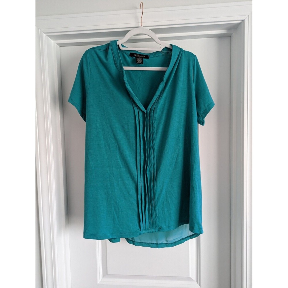 89TH & MADISON BLOUSE TURQUIOSE SIZE 1X